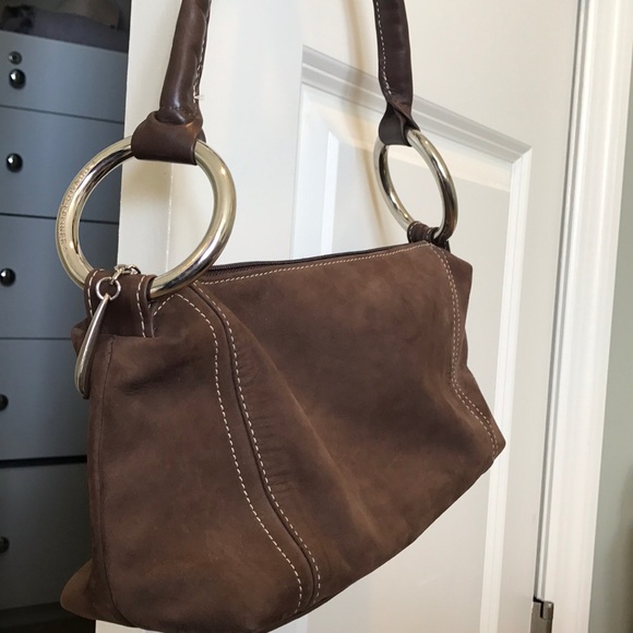 Brown evening bag - Picture 2 of 4